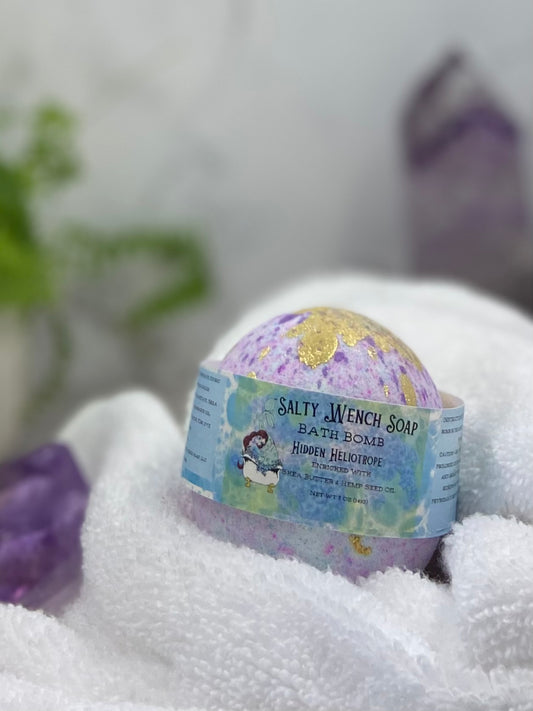Hidden Heliotrope Bath Bomb